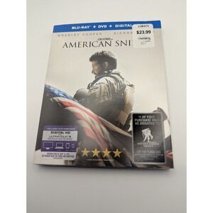 AMERICAN SNIPER Bluray DVD Digital HD Bradley Cooper Clint Eastwood SEALED
